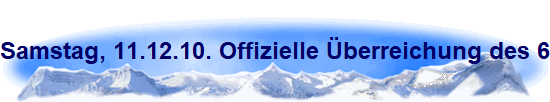 Samstag, 11.12.10. Offizielle berreichung des 6. Dan in Dsseldorf an Georg Johannes Reinartz, dem 1. Vorsitzenden des Budo Club Kln 1956/74 e. V.