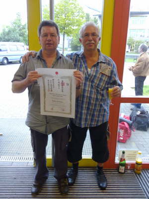 Samstag 11. und Sonntag 12.09.10. Instructor Lehrgang mit Shihan Ochi mit anschlieender Dan Prfung.
