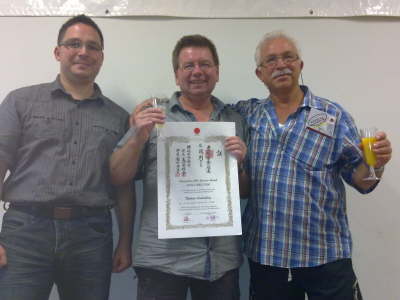 Samstag 11. und Sonntag 12.09.10. Instructor Lehrgang mit Shihan Ochi mit anschlieender Dan Prfung.