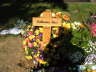 Freitag, 11. Juni 2010. Beerdigung von Katharina Hoss auf dem Dnnwalder Friedhof.