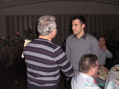 Samstag, 04.12.2010. Dan-Fete in der "Blue Sky Bar" des Unteroffizierheimes der Luftwaffenkaserne Kln-Wahn.