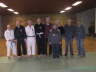 Dienstag, 21.12.2010. Ehrung der Jujutsu Trainer: Werner Widderhooven 1.Dan, Johannes Freihoefer 4.Dan, Herbert Basmer 6.Dan und Dieter Lindner 7. Dan.