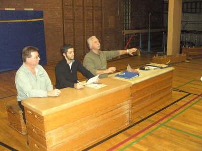 Donnerstag, 17.12.09. Karate Kyu-Prfung in der TH der Von-Bodelschwingh-Strasse.