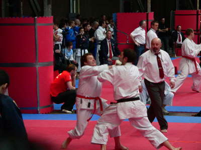 Samstag, 27.03.10. Karate Europameisterschaft in Bochum.