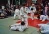 Samstag, 20.06.09. Judo-Vorfhrung beim Sommerfest der kath. Grundschule Honschaftsstrae.