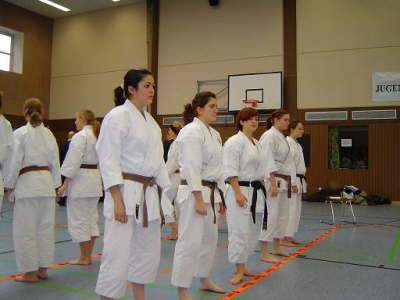 Samstag, 17.11.07. Deutsche Karate Jugendmeisterschaften des DJKB in Hennef.